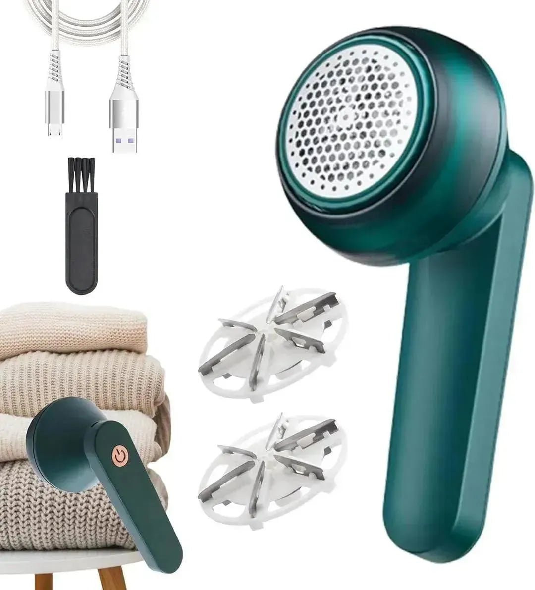 Portable Lint Remover for Clothes | Reusable Fabric Shaver | Multicolor